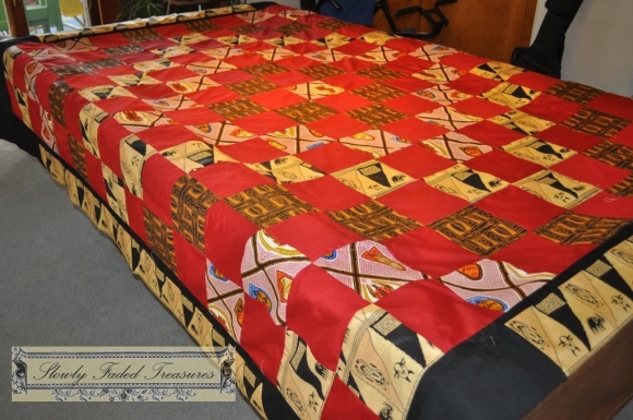 Borders attached to quilt top